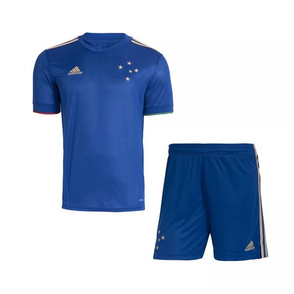 Camiseta Cruzeiro Primera Equipación Niño 2021-2022 Azul